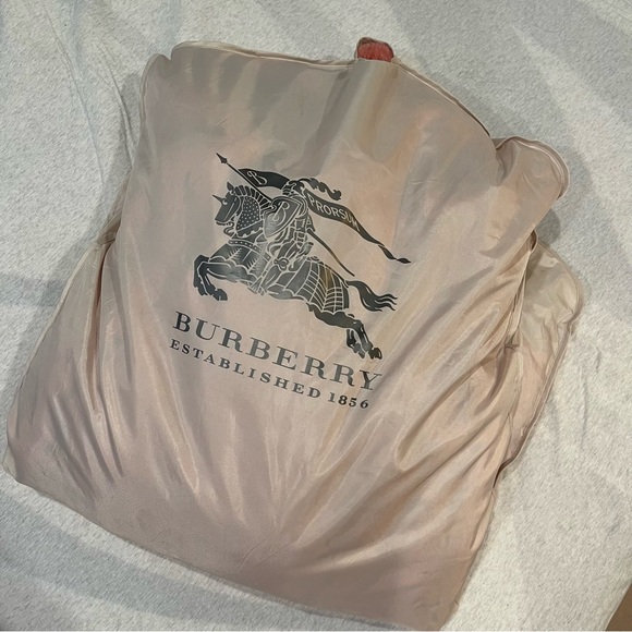 Burberry Pink Teddy Faux Fur Coat - Picture 11 of 14